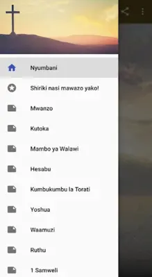 Bible in Swahili android App screenshot 4